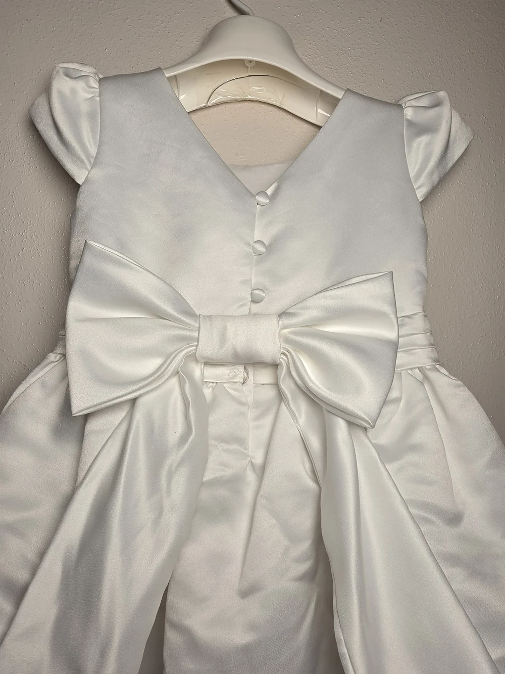 Gymboree Ivory Satin Flower Girl Dress